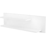 Raft dublu de perete Hubners Matei 100 cm alb