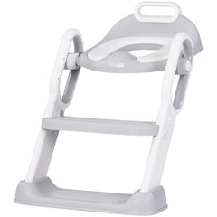 Reductor toaleta cu scara Chipolino Flippy grey