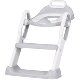 Reductor toaleta cu scara Chipolino Flippy grey