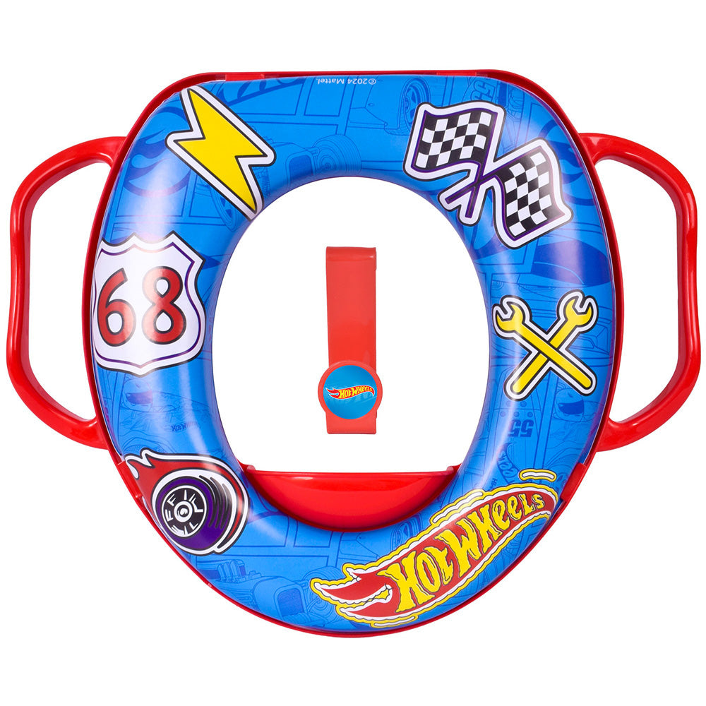 Reductor toaleta pentru copii Hot Wheels Soft Potty Seat