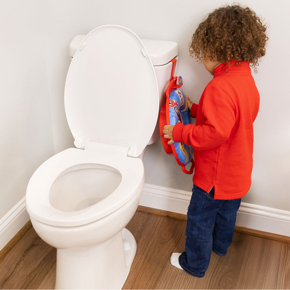 Reductor toaleta pentru copii Hot Wheels Soft Potty Seat
