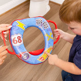 Reductor toaleta pentru copii Hot Wheels Soft Potty Seat