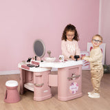 Salon de infrumusetare Smoby My Beauty Center roz cu 26 accesorii