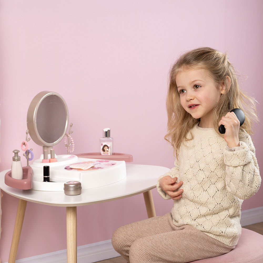 Salon de infrumusetare Smoby My Beauty Studio cu 15 accesorii