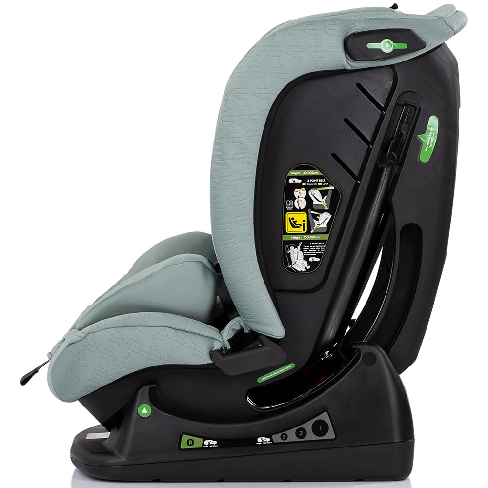 Scaun auto Chipolino Aviato I-Size 40-150 cm basil