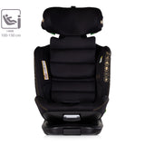 Scaun auto Chipolino Clima Air I-Size 40-150 cm cu sistem Isofix si sezut rotativ blackberry