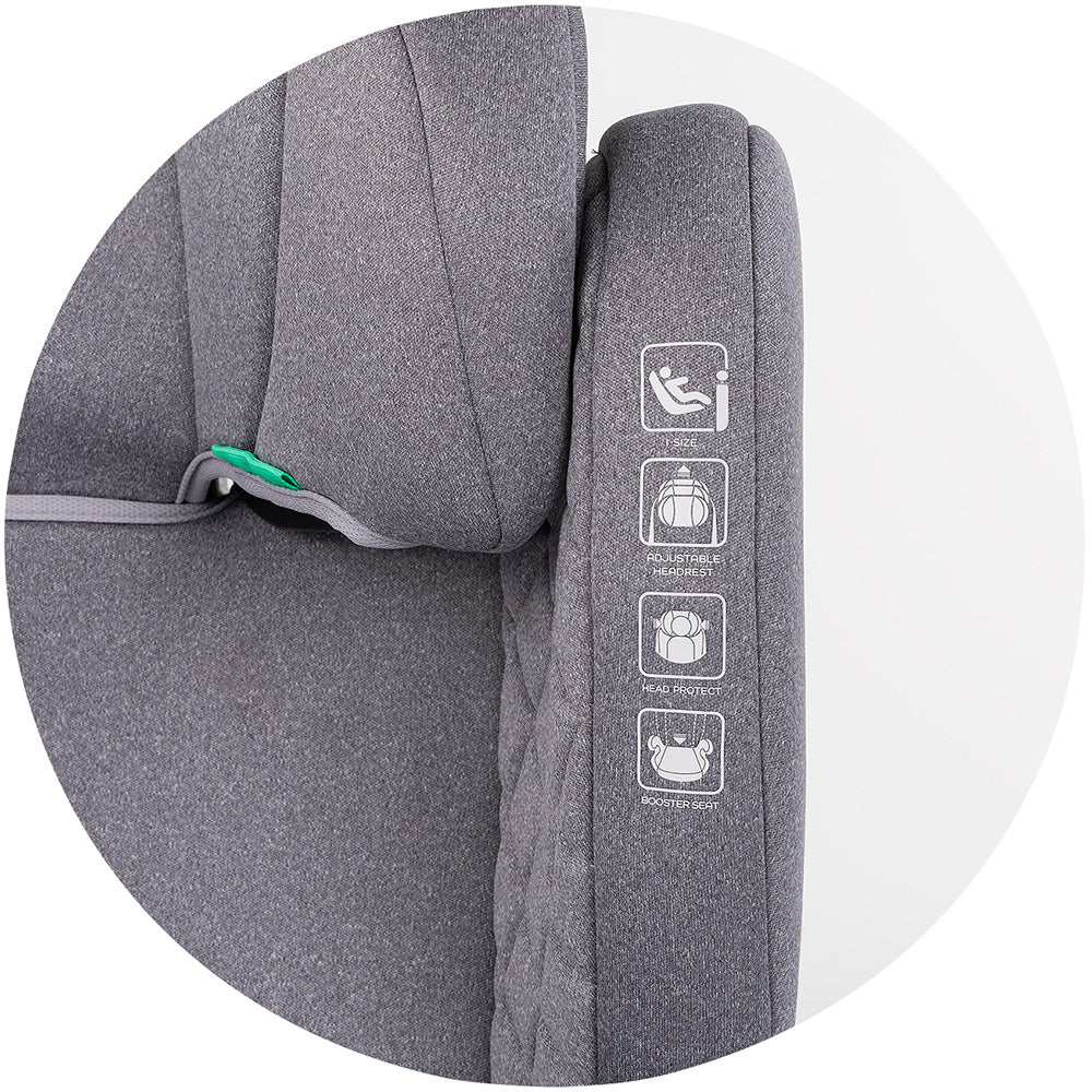 Scaun auto Chipolino Cyber I-Size 100-150 cm platinum