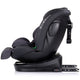 Scaun auto Chipolino Hypnotic I-Size 40-150 cm cu sistem Isofix si sezut rotativ anthracite