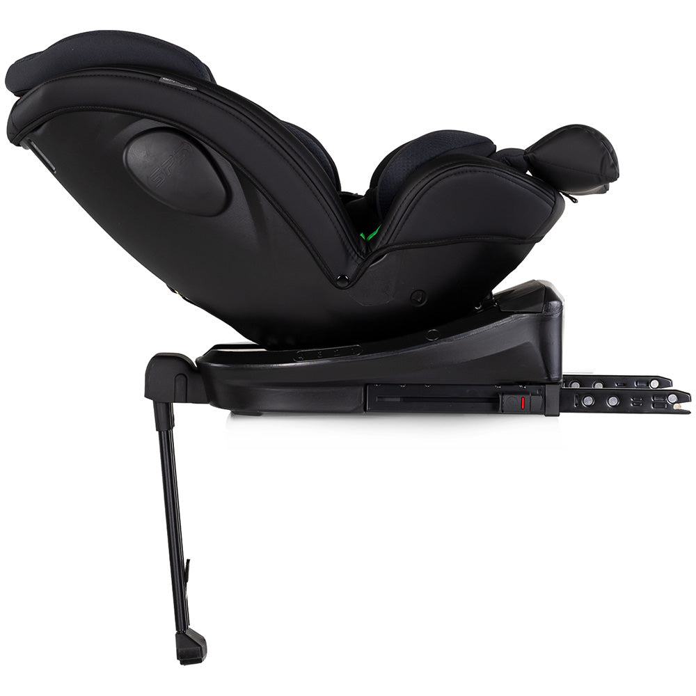Scaun auto Chipolino Hypnotic Plus I-Size 40-150 cm cu sistem Isofix si sezut rotativ charcoal