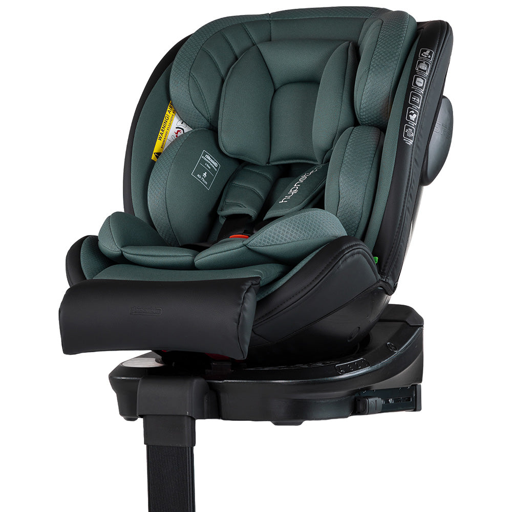 Scaun auto Chipolino Hypnotic Plus I-Size 40-150 cm cu sistem Isofix si sezut rotativ green