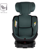 Scaun auto Chipolino Hypnotic Plus I-Size 40-150 cm cu sistem Isofix si sezut rotativ green