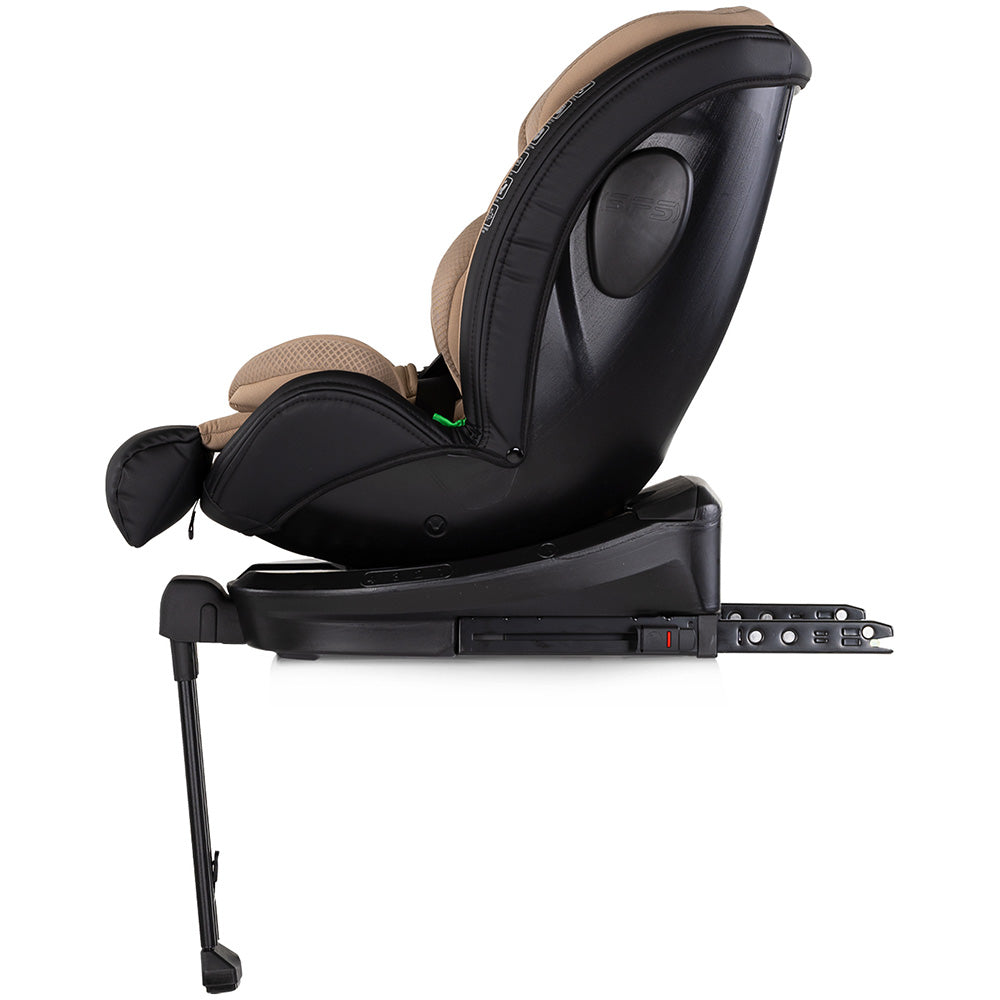 Scaun auto Chipolino Hypnotic Plus I-Size 40-150 cm cu sistem Isofix si sezut rotativ latte