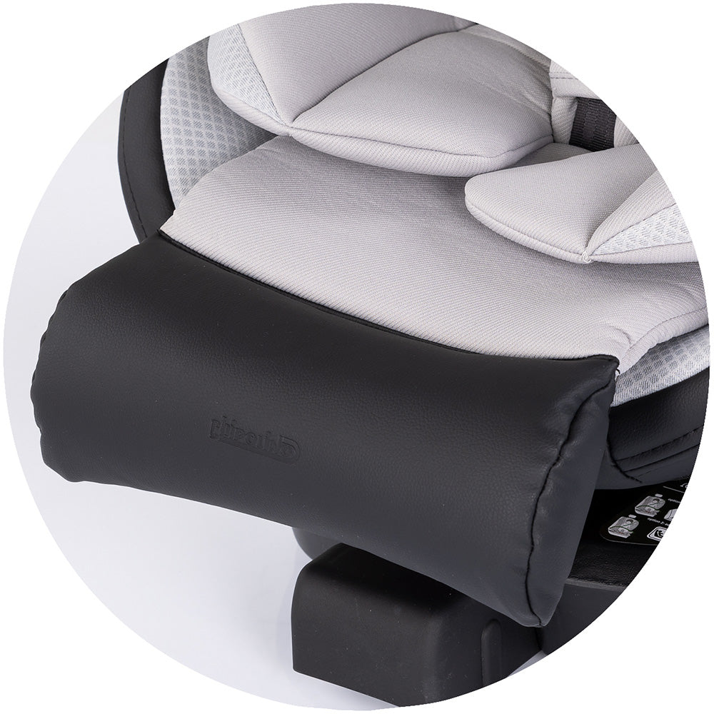 Scaun auto Chipolino Hypnotic Plus I-Size 40-150 cm cu sistem Isofix si sezut rotativ platinum