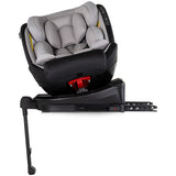 Scaun auto Chipolino Hypnotic Plus I-Size 40-150 cm cu sistem Isofix si sezut rotativ platinum