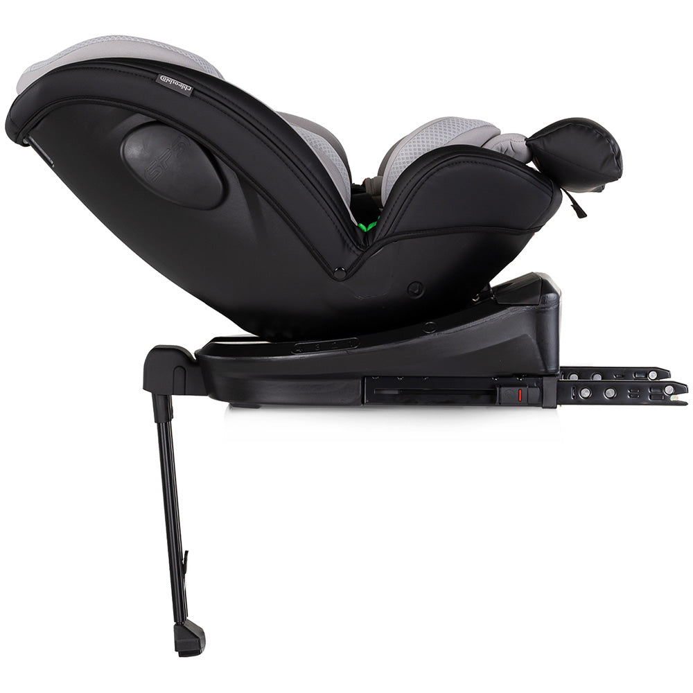 Scaun auto Chipolino Hypnotic Plus I-Size 40-150 cm cu sistem Isofix si sezut rotativ platinum