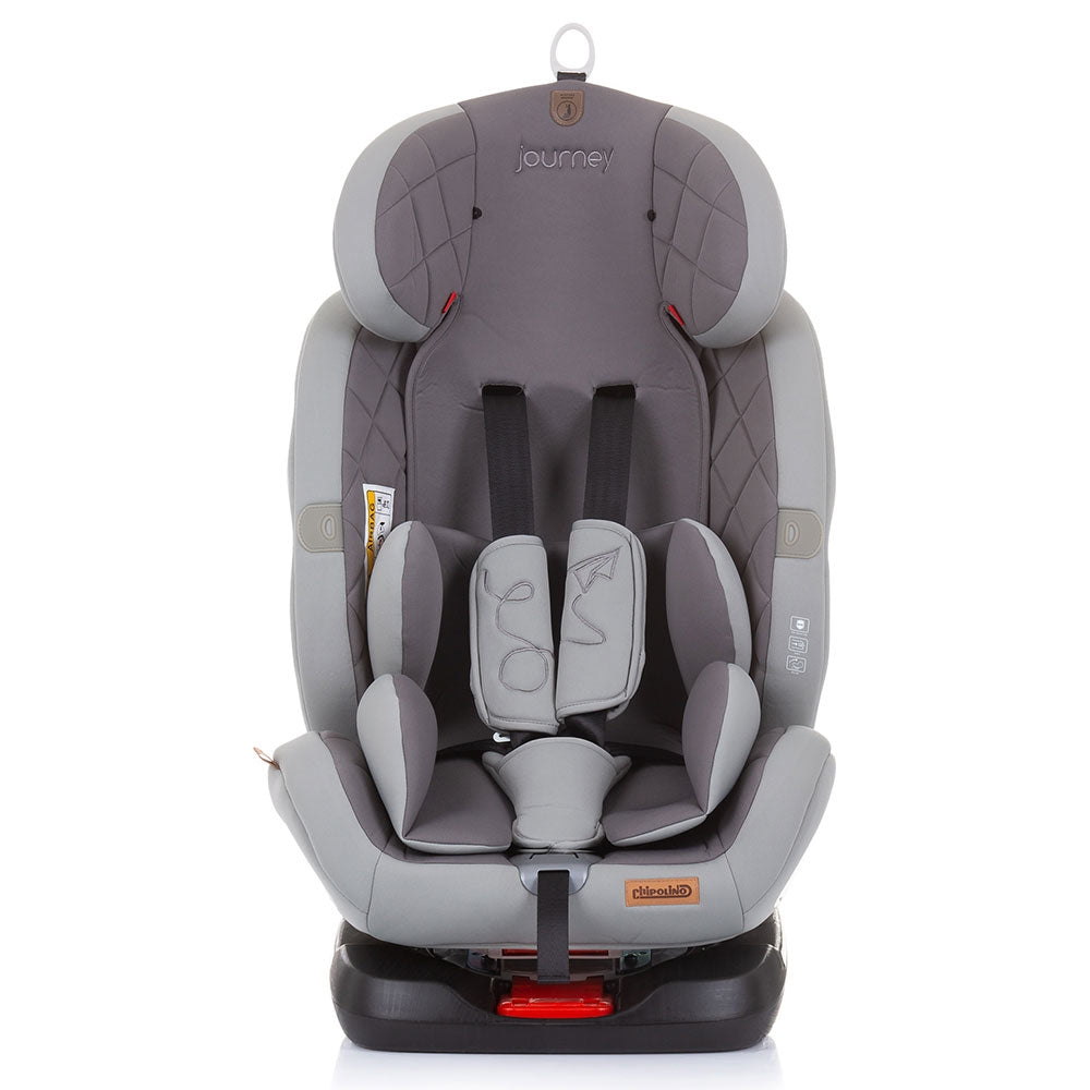 Scaun auto Chipolino Journey 0-36 kg graphite cu sistem Isofix si sezut rotativ