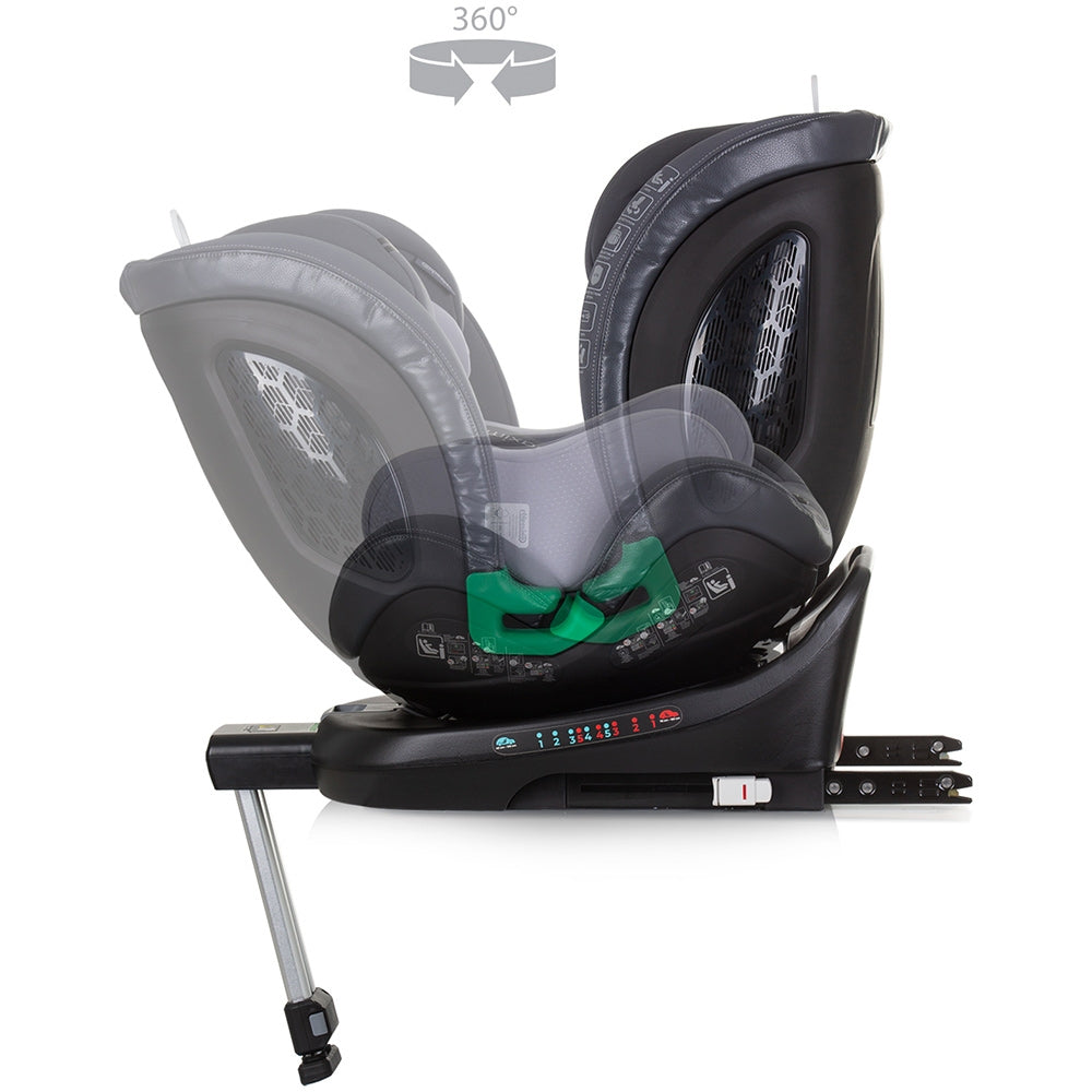 Scaun auto Chipolino Maximus I-Size 40-150 cm granite cu sistem Isofix - gogobaby.ro