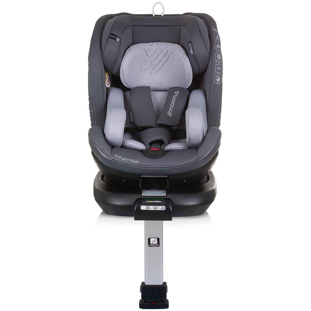 Scaun auto Chipolino Maximus I-Size 40-150 cm granite cu sistem Isofix - gogobaby.ro