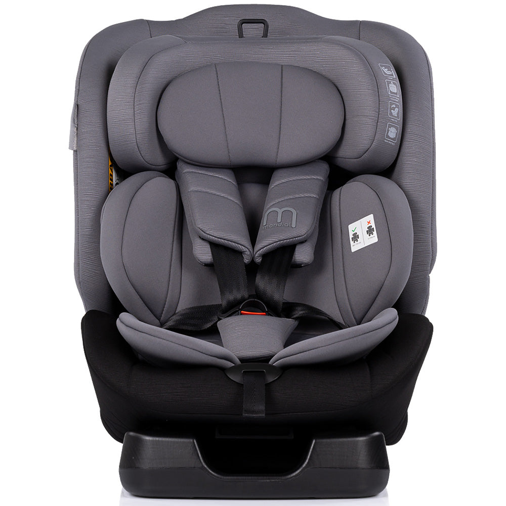Scaun auto Chipolino Mondial I-Size 40-150 cm charcoal