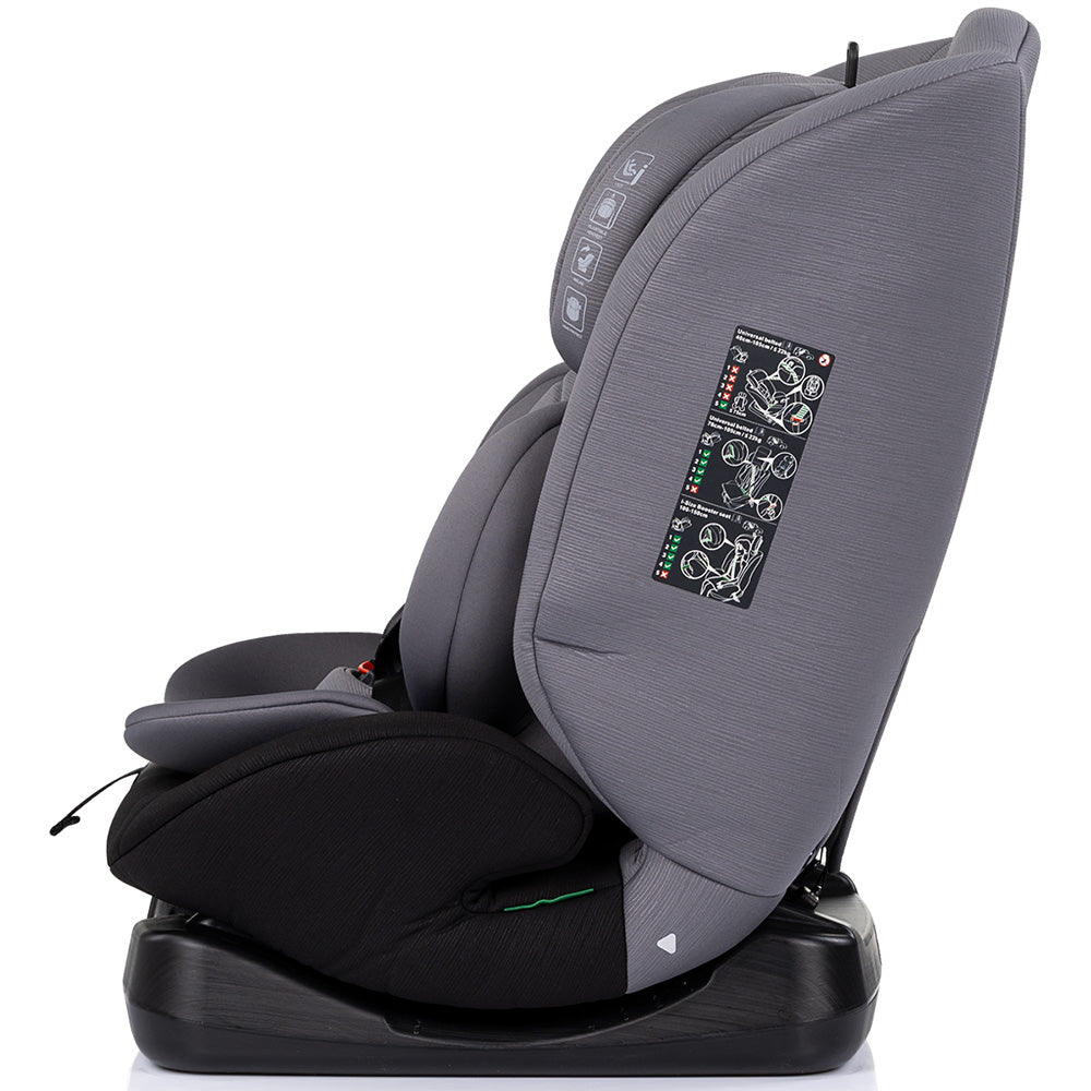 Scaun auto Chipolino Mondial I-Size 40-150 cm charcoal