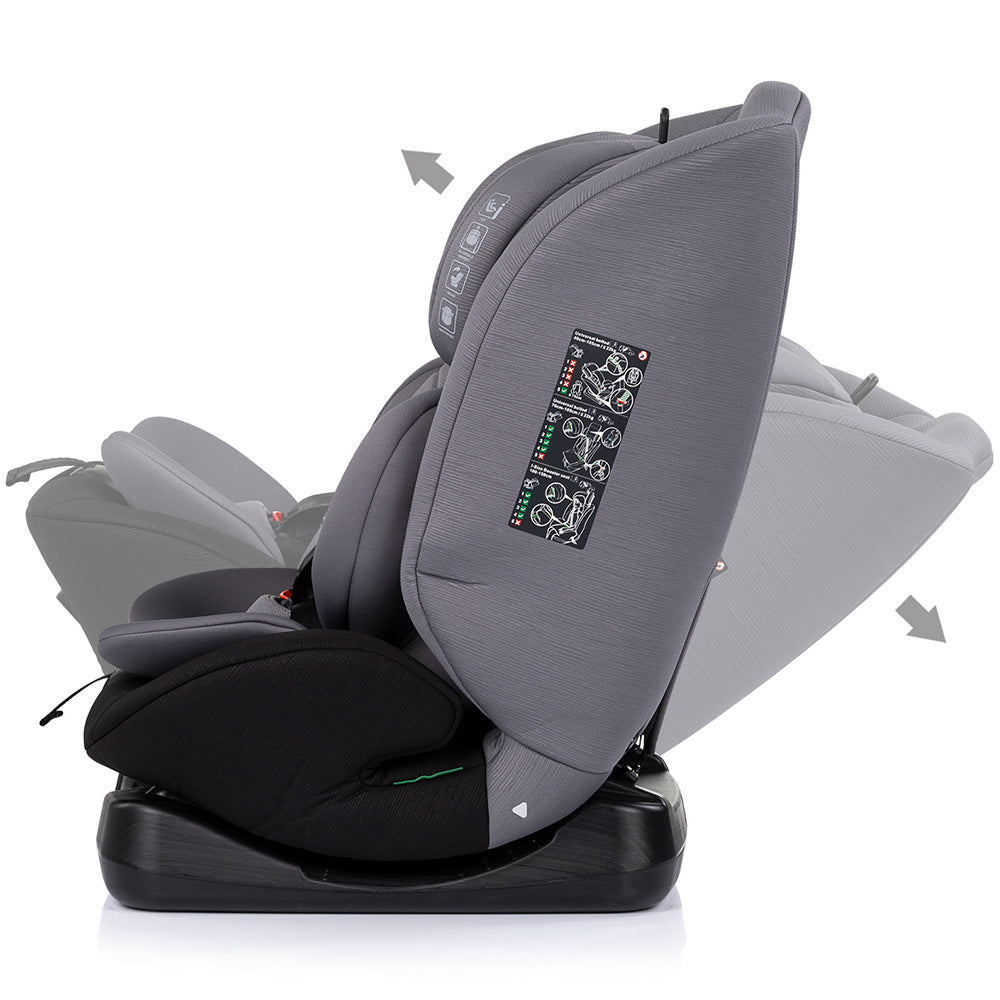 Scaun auto Chipolino Mondial I-Size 40-150 cm charcoal