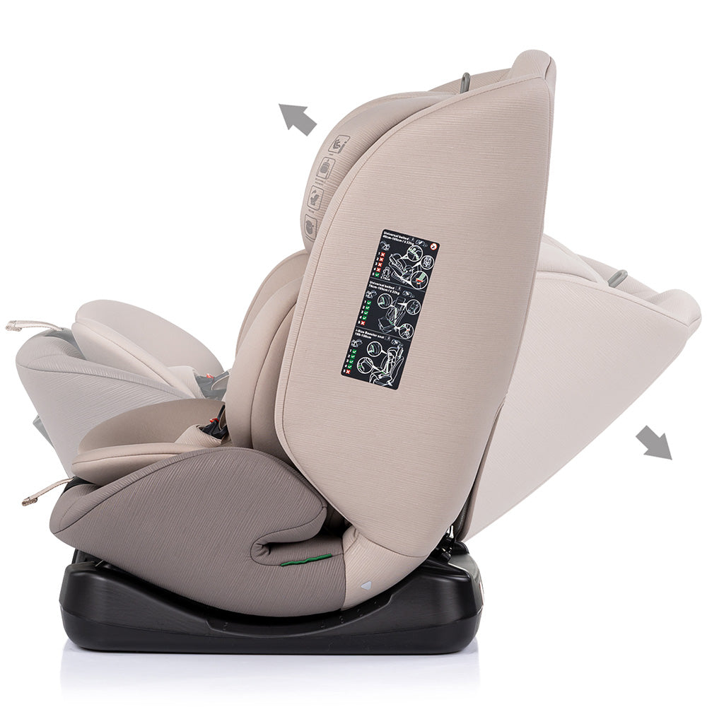 Scaun auto Chipolino Mondial I-Size 40-150 cm latte