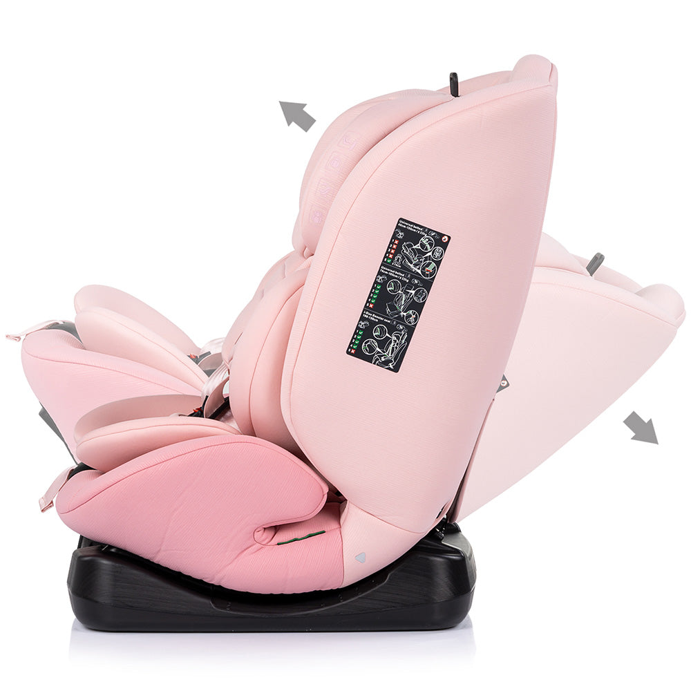 Scaun auto Chipolino Mondial I-Size 40-150 cm powder pink