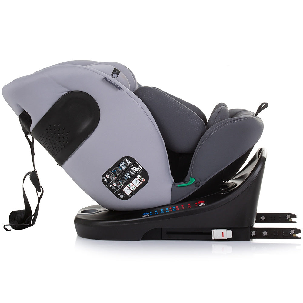 Scaun auto Chipolino Motion I-Size 40-150 cm granite cu sistem Isofix