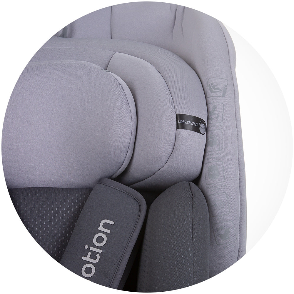Scaun auto Chipolino Motion I-Size 40-150 cm granite cu sistem Isofix