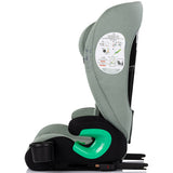 Scaun auto Chipolino Patrol I-Size 100-150 cm cu sistem Isofix matcha