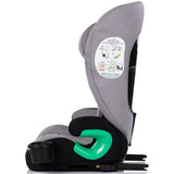 Scaun auto Chipolino Patrol I-Size 100-150 cm cu sistem Isofix platinum