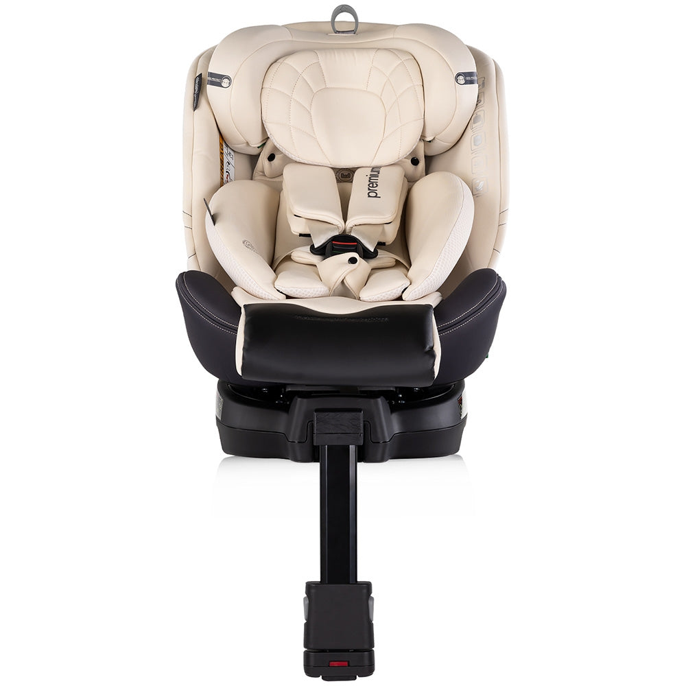 Scaun auto Chipolino Premium I-Size 40-150 cm cu sistem Isofix biscotta