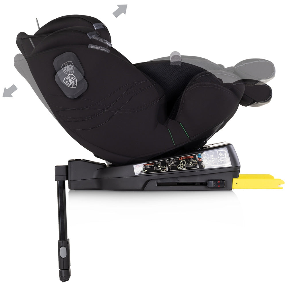 Scaun auto Chipolino Premium I-Size 40-150 cm cu sistem Isofix blackberry