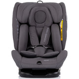 Scaun auto Chipolino Techno iGrow I-Size 40-150 cm cu sistem Isofix si sezut rotativ charcoal