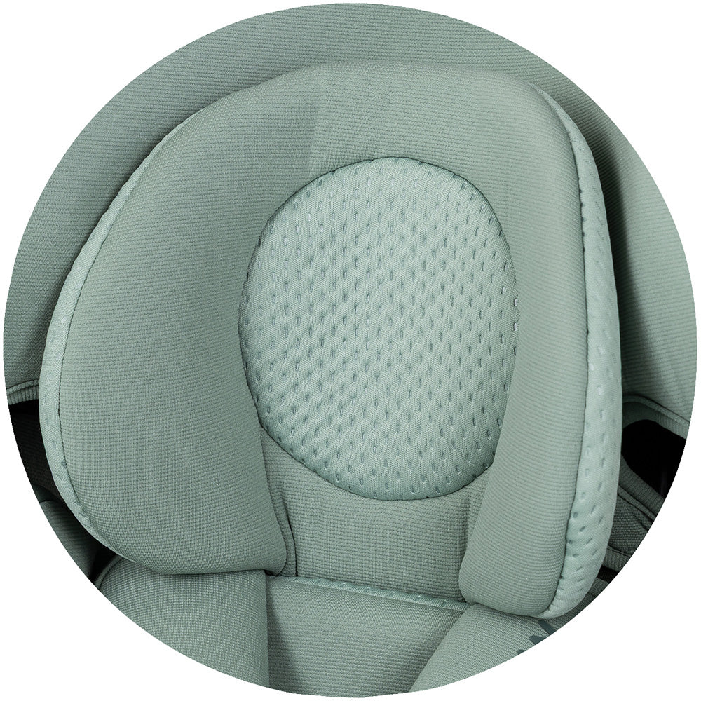 Scaun auto Chipolino Techno iGrow I-Size 40-150 cm cu sistem Isofix si sezut rotativ matcha