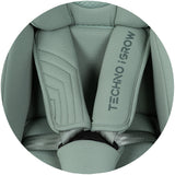 Scaun auto Chipolino Techno iGrow I-Size 40-150 cm cu sistem Isofix si sezut rotativ matcha