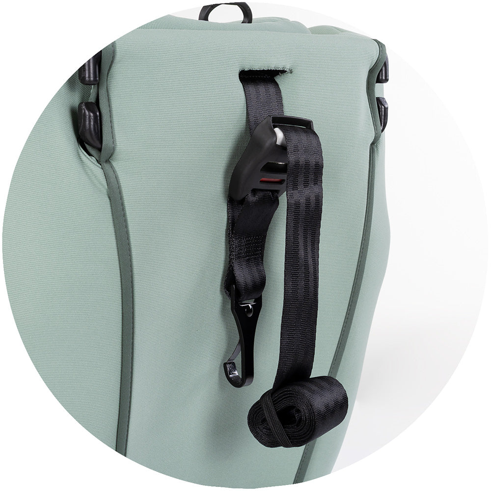 Scaun auto Chipolino Techno iGrow I-Size 40-150 cm cu sistem Isofix si sezut rotativ matcha