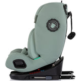 Scaun auto Chipolino Techno iGrow I-Size 40-150 cm cu sistem Isofix si sezut rotativ matcha