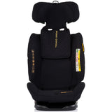 Scaun auto Chipolino Techno iGrow I-Size 40-150 cm cu sistem Isofix si sezut rotativ noir