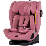 Scaun auto Chipolino Techno iGrow I-Size 40-150 cm cu sistem Isofix si sezut rotativ powder pink