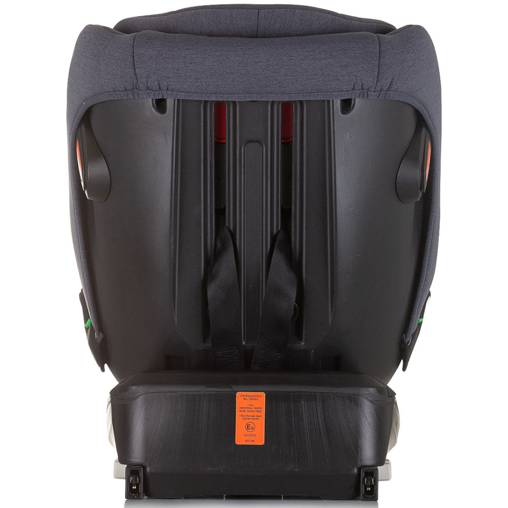 Scaun auto Chipolino Tourino I-Size 40-150 cm grey mix cu sistem Isofix