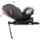 Scaun auto Chipolino Tourino I-Size 40-150 cm grey mix cu sistem Isofix