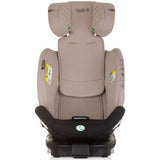 Scaun auto Chipolino Tourino I-Size 40-150 cm macadamia cu sistem Isofix