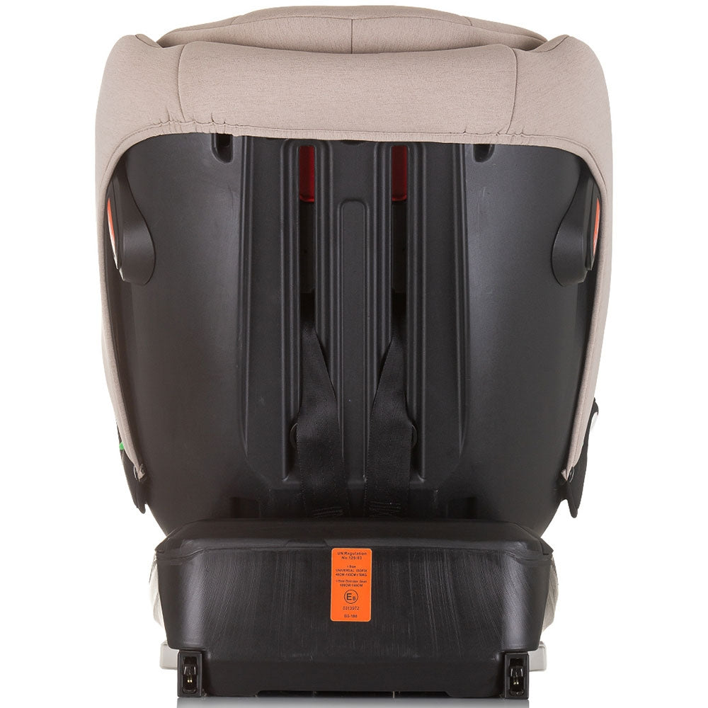 Scaun auto Chipolino Tourino I-Size 40-150 cm macadamia cu sistem Isofix