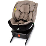Scaun auto Chipolino Tourino I-Size 40-150 cm macadamia cu sistem Isofix