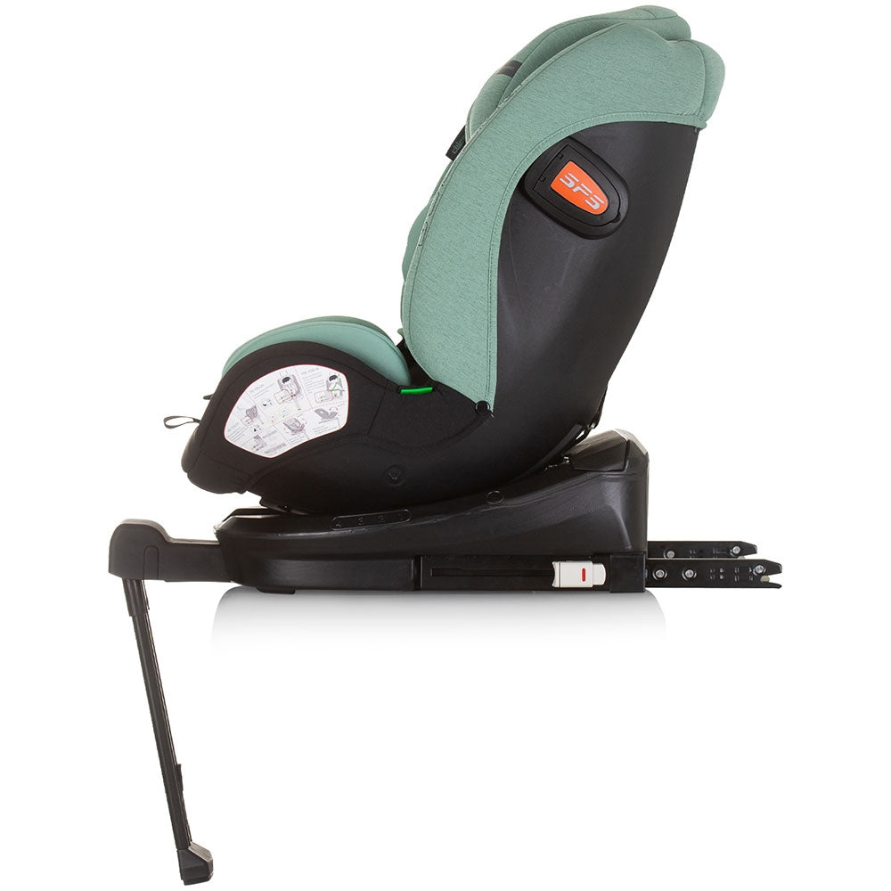 Scaun auto Chipolino Tourino I-Size 40-150 cm pastel green cu sistem Isofix