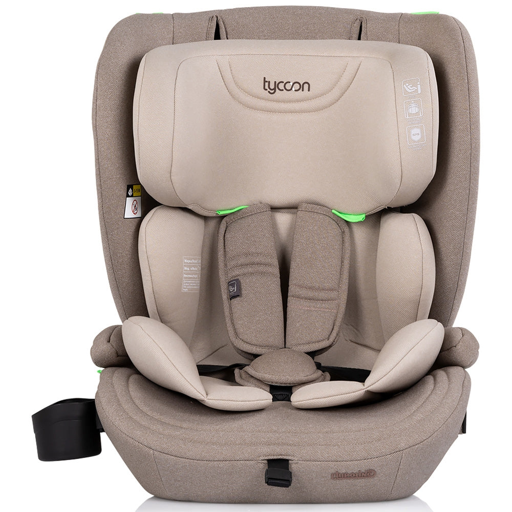 Scaun auto Chipolino Tycoon I-Size 76-150 cm tiramisu - gogobaby.ro