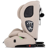 Scaun auto Chipolino Tycoon Iso I-Size 76-150 cm cu sistem Isofix tiramisu