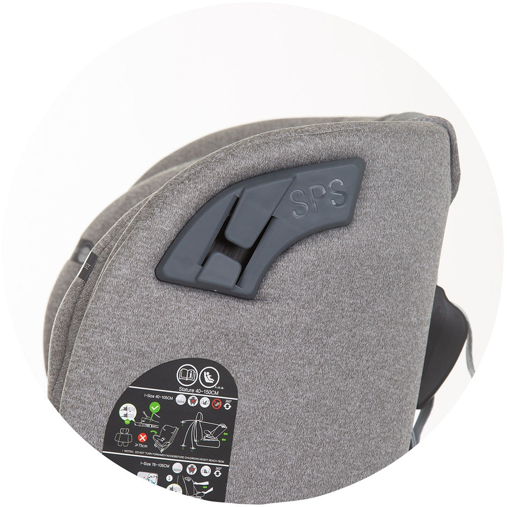 Scaun auto Chipolino X Factor I-Size 40-150 cm flamingo cu sistem Isofix