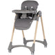 Scaun de masa Chipolino Candy Shop charcoal